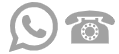 logo whatsapp et téléphone